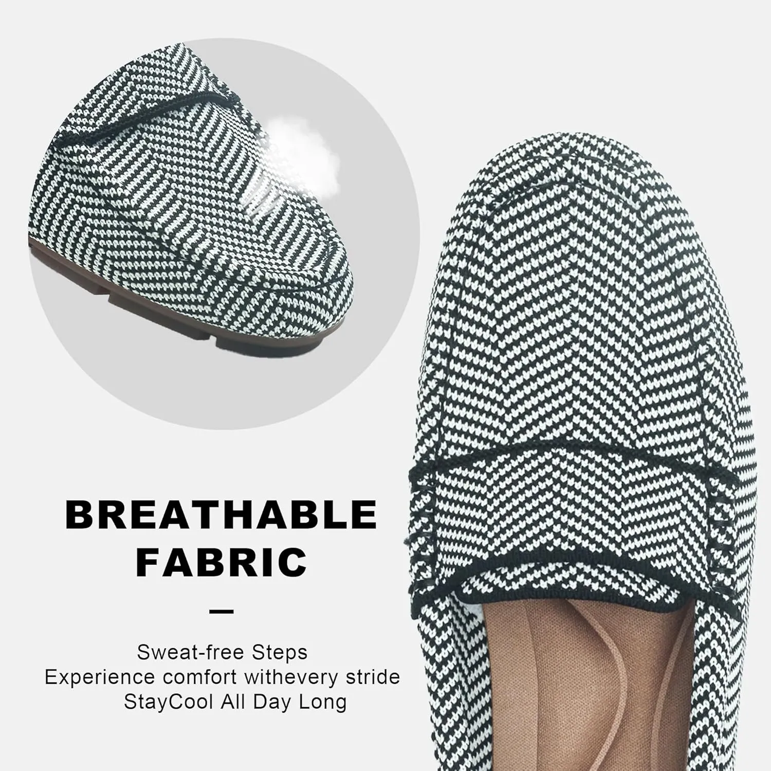 Loafer Shoes for Women Comfortable Casual Women's Loafer Shoes Flat Shoes