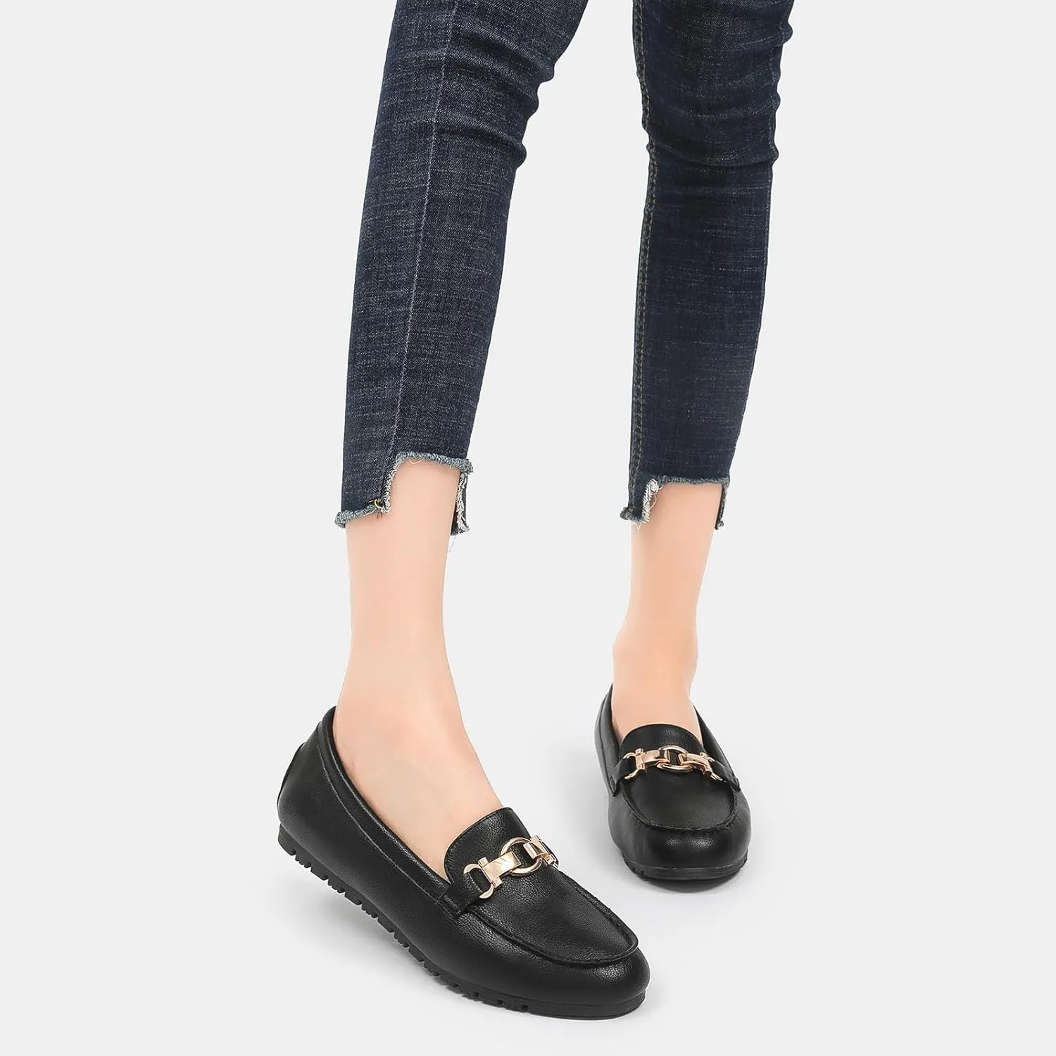 Loafers for Women Business Casual Shoes Comfortable & Lightweight Penny Loafers Slip On Work Flats