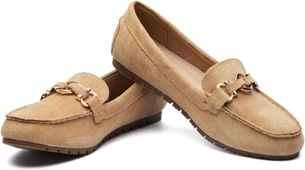 Loafers for Women Business Casual Shoes Comfortable & Lightweight Penny Loafers Slip On Work Flats