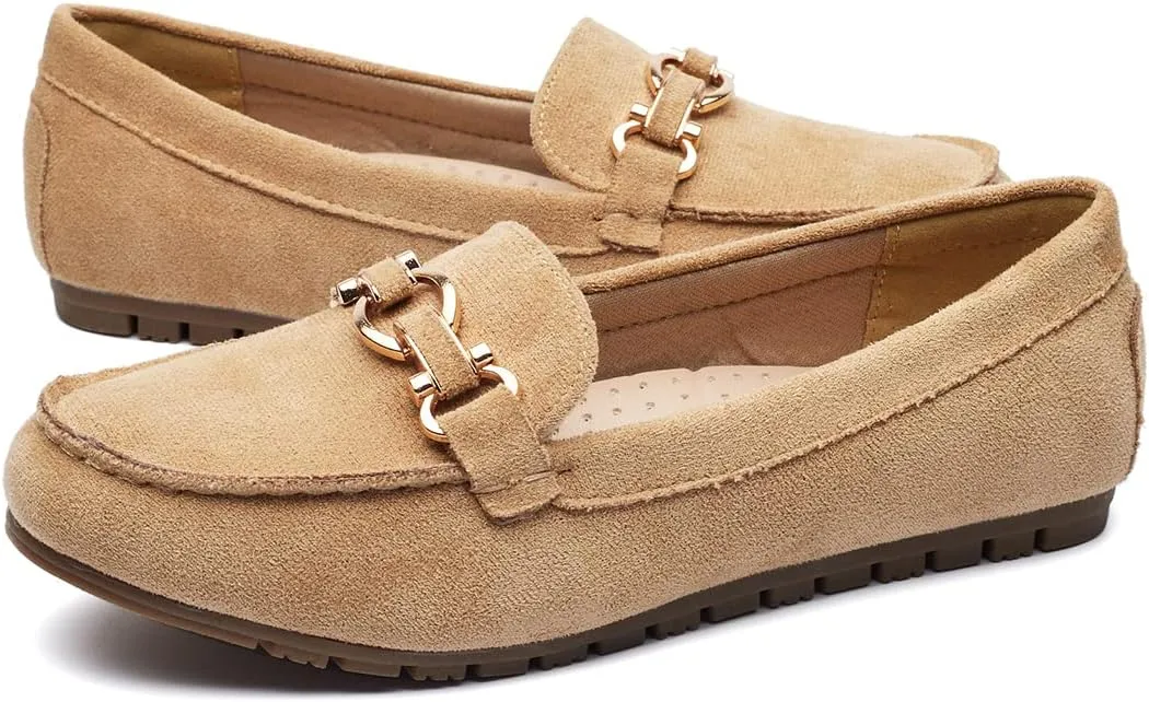 Loafers for Women Business Casual Shoes Comfortable & Lightweight Penny Loafers Slip On Work Flats