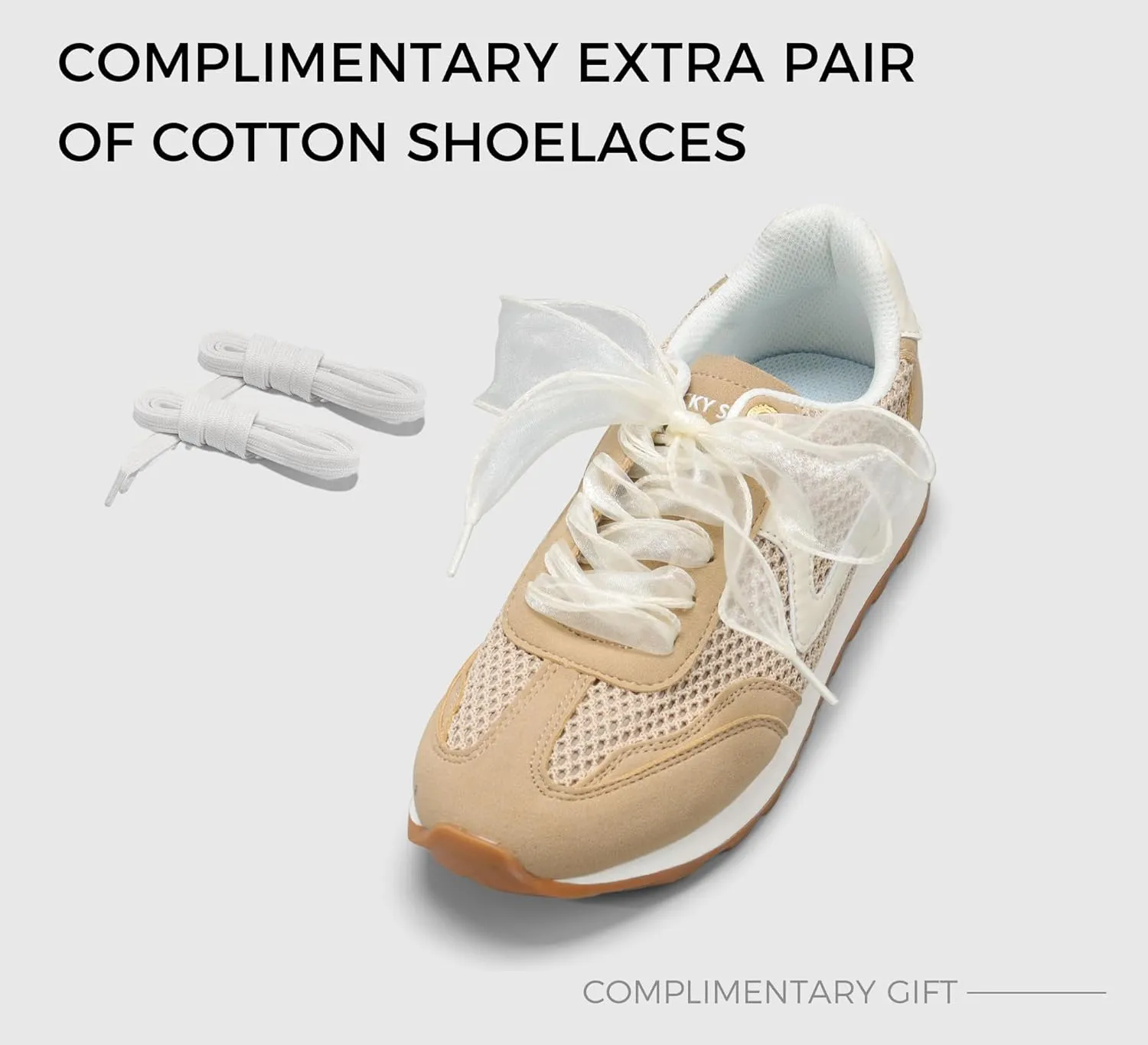LUCKY STEP Women's Fashion Sneakers Trendy Tennis Shoes Neutral Stylish Retro Trainers Casual Running Walking Shoes