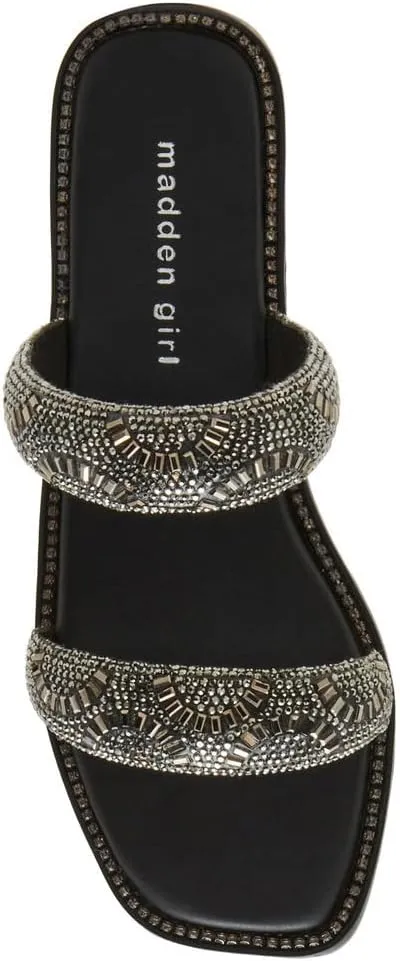 Madden Girl Women's Partly Slide Sandal