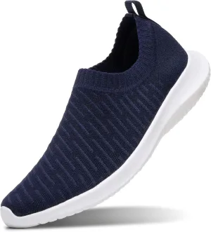MAIITRIP Womens Comfort Elastic Sock Slip On Walking Lightweight Non-Slip Fall Shoes (Size:5.5-11)