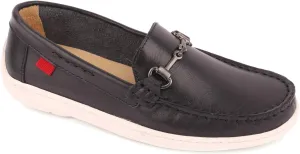 Marc Joseph New York Kids Boys/Girls Comfortable Fashion Buckle Loafer