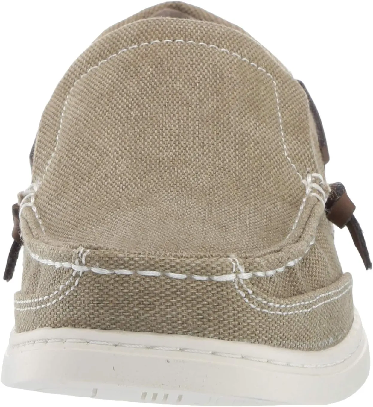 Margaritaville Men's Dock Slip on Boat Shoes - Leather Lace, Lightweight Slip on Shoes