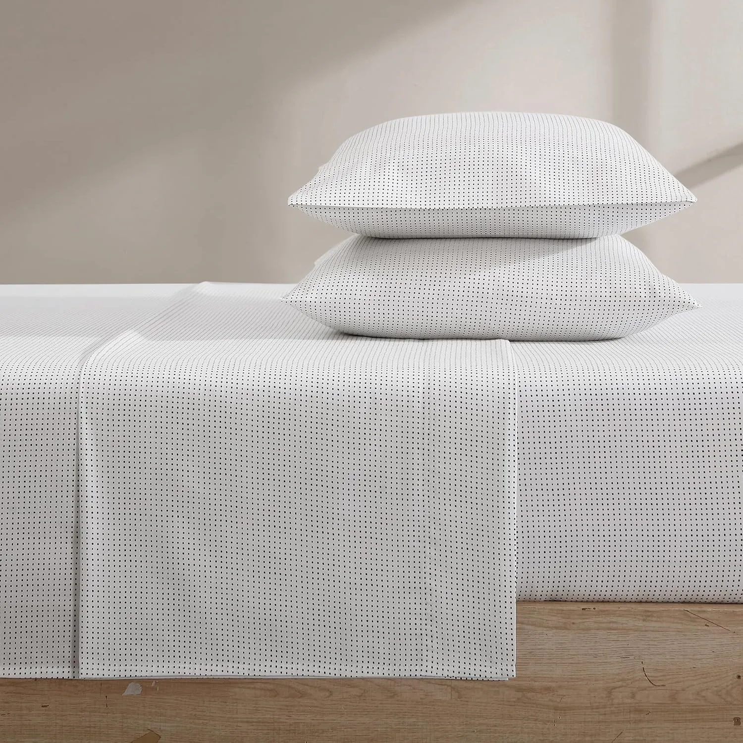 Marimekko - King Sheets, Organic Cotton Bedding Set, Luxuriously Soft & Smooth Home Decor, GOTS Certified (Muru Navy, King)