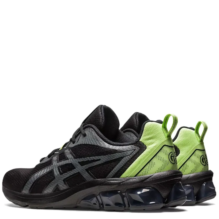 Mens Asics Gel Quantum 90 IV Black/Lime Green