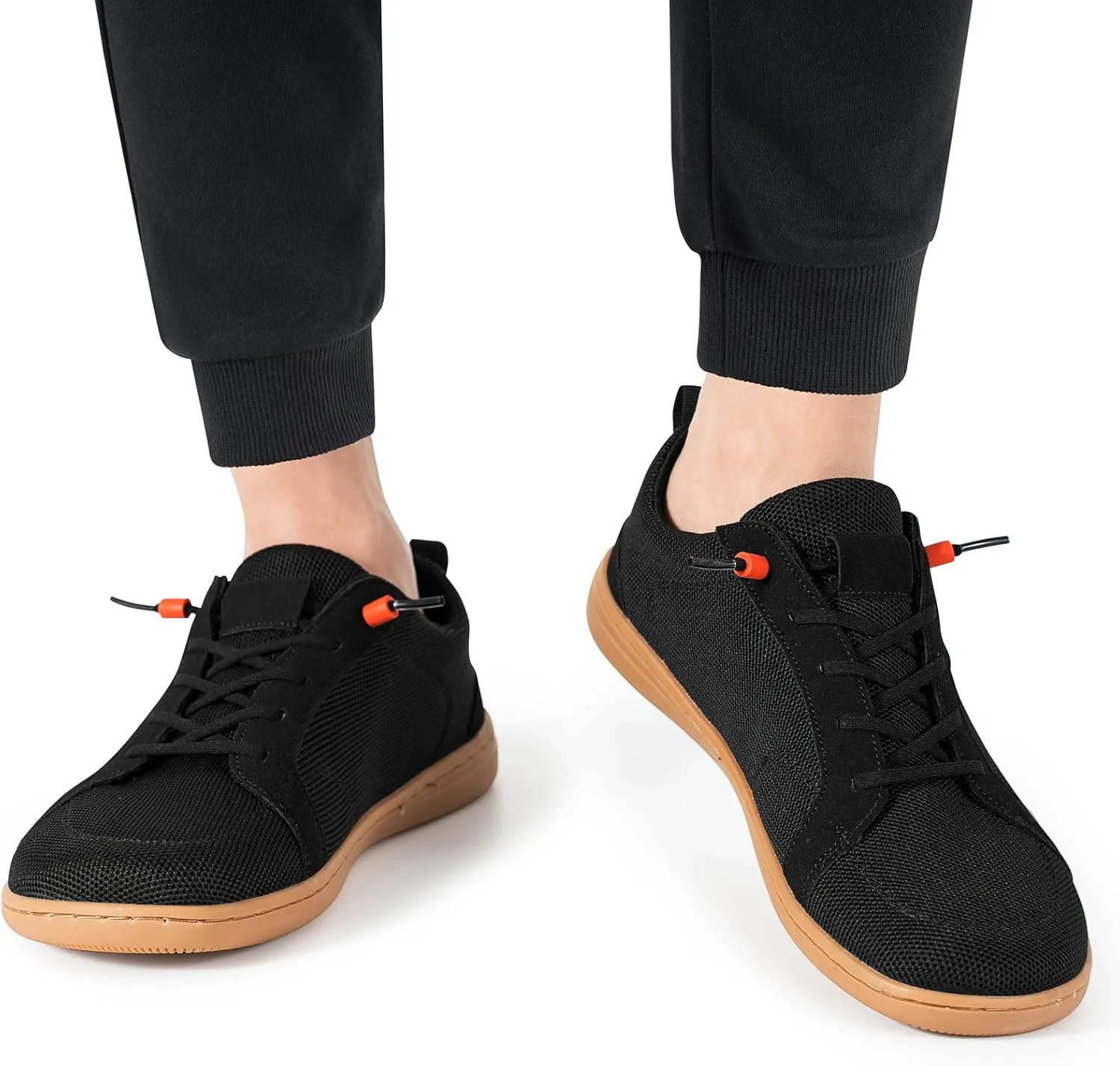 Men's Barefoot Wide Toe Box Shoes - Minimalist Barefoot Shoes with Zero Drop Sole Extra Wide Slip on Walking Shoes for Men