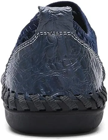 Men's Breathable Casual Mesh Loafers Slip On Walking Shoes Drving Moccasin Loafers for Men