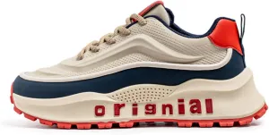 Mens Breathable Leather Lace Up Platform Sneakers Fashion Casual Non-Slip Shock Absorbing Heighten Walking Workout Dad Shoes