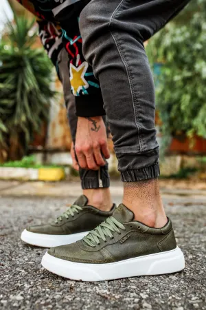 Mens Casual Sneaker Shoes 222 Khaki