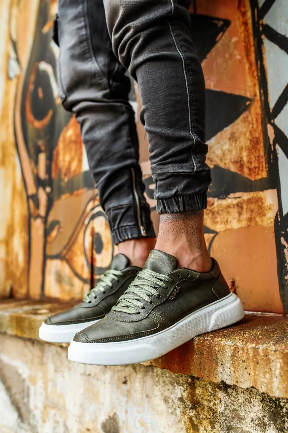 Mens Casual Sneaker Shoes 222 Khaki