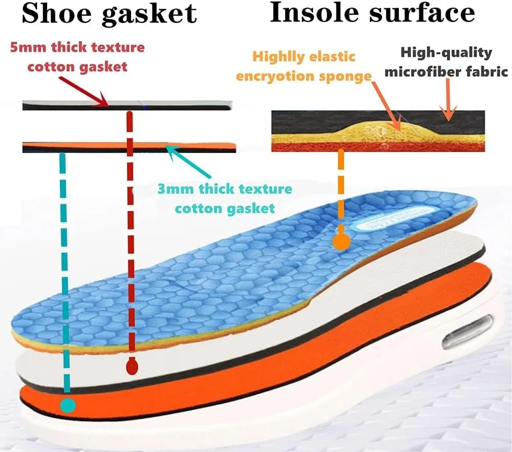 Men's Diabetic Shoes,Wide Width Shoes with Adjust Closure Shoes for Elderly Diabetic Pain Relief Swollen Feet