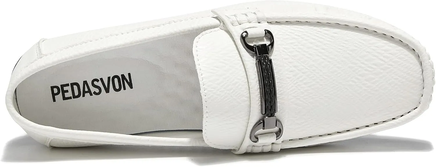 Men's Loafers Casual Slip On Shoes Driving Boat Shoes Soft Penny Loafers for Men