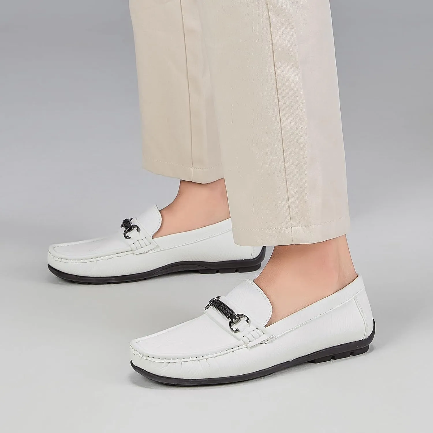 Men's Loafers Casual Slip On Shoes Driving Boat Shoes Soft Penny Loafers for Men