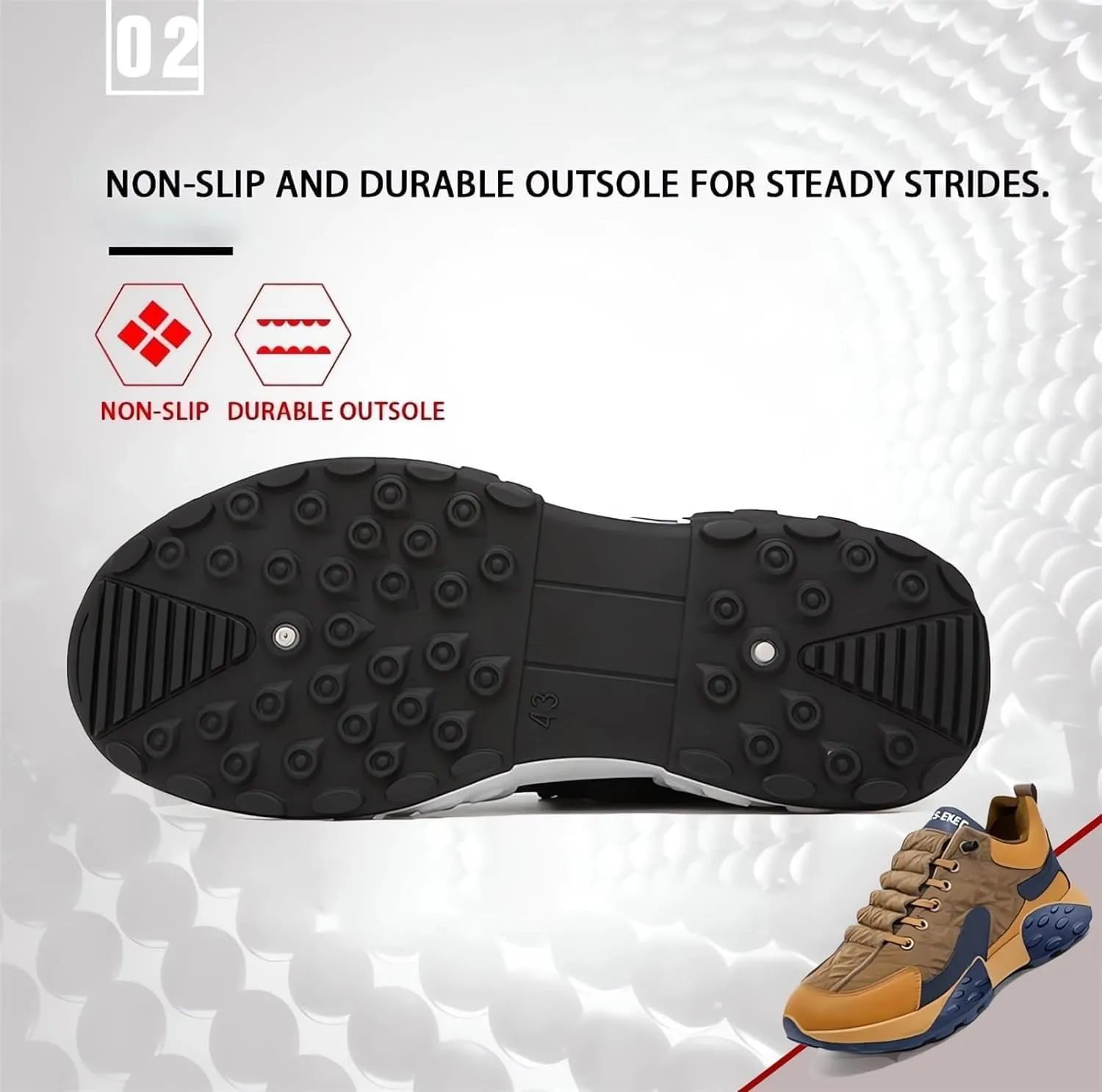 Men's Orthopedic Comfort Sneakers 2024 Waterproof Breathable Walking Tennis Comfortable Wide Shoes Slip on Sneaker