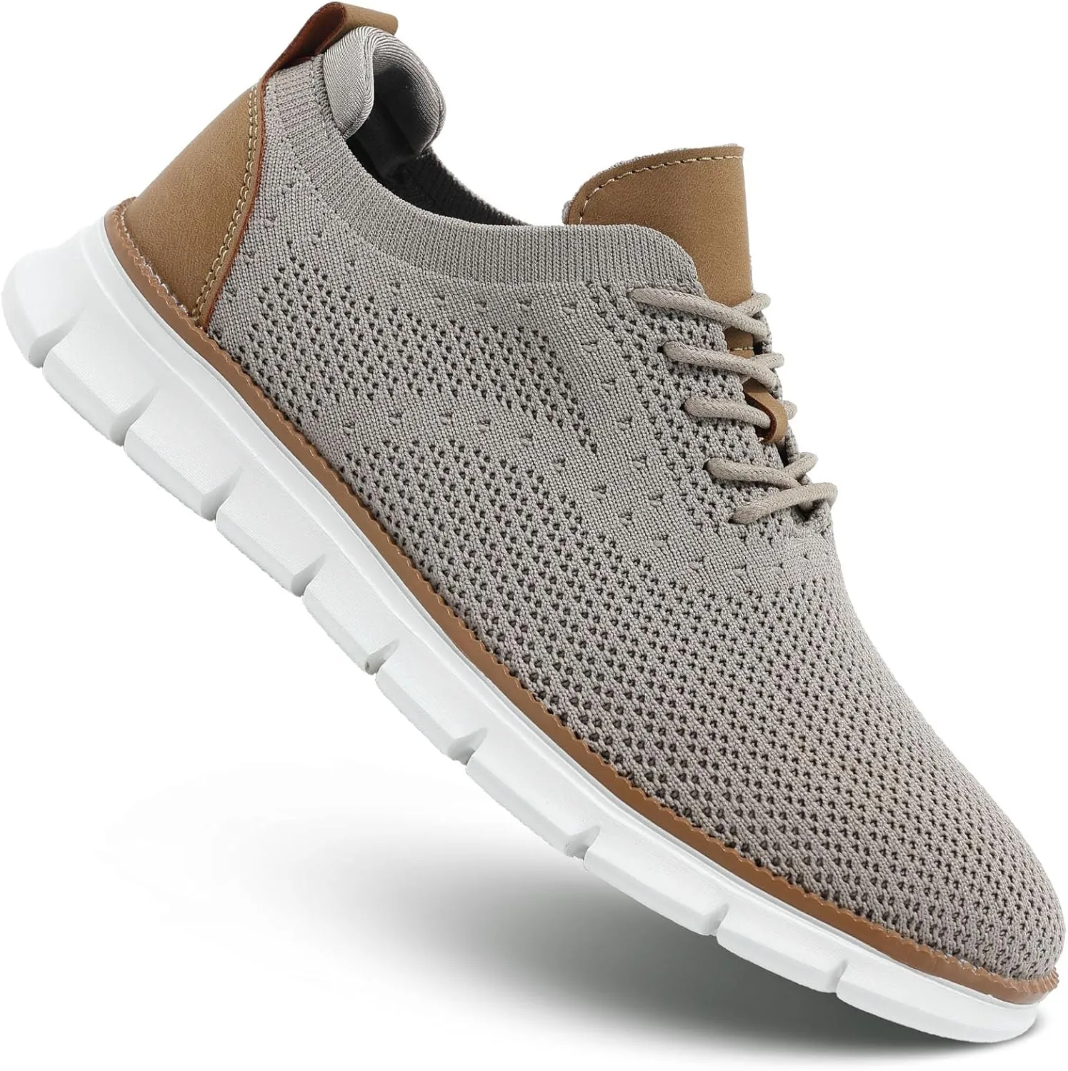 Mens Oxfords Lace-Up Lightweight Casual Walking Shoes Dress Shoes Fashion Sneakers Walking Shoes