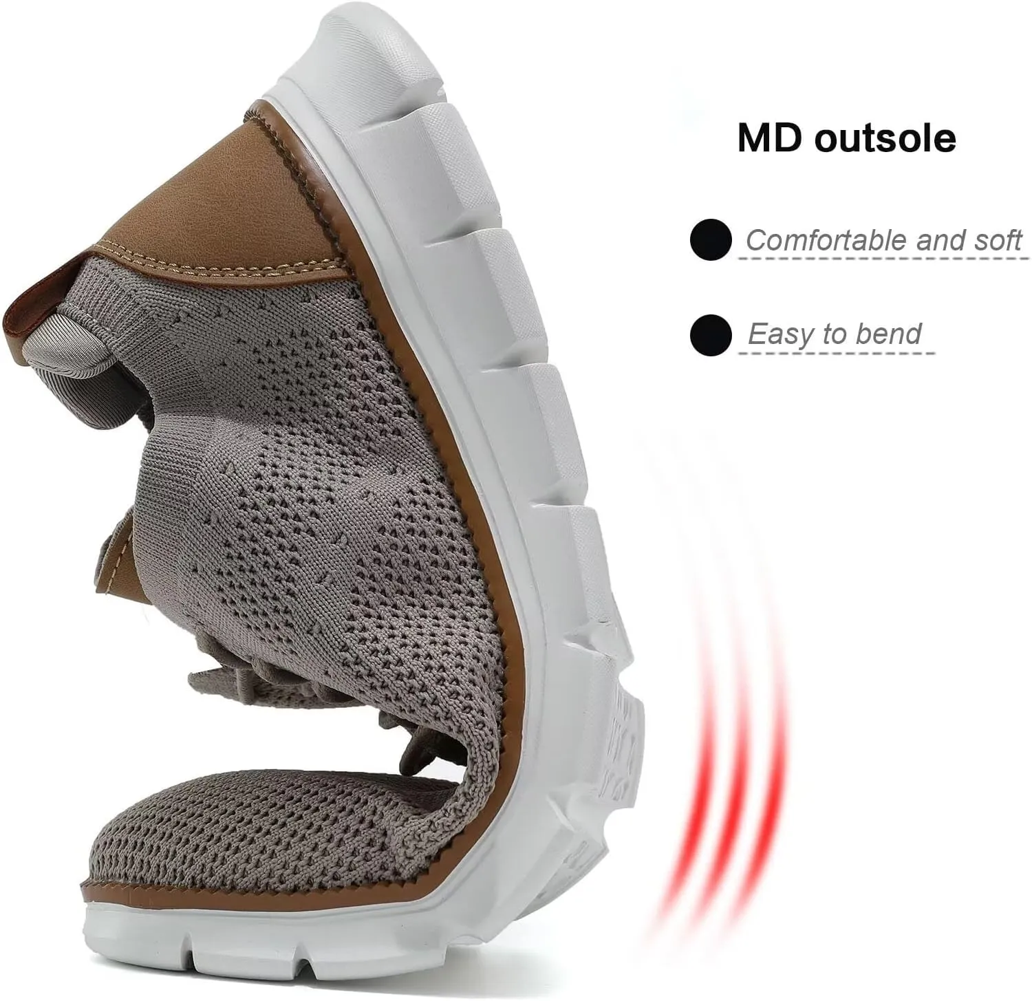 Mens Oxfords Lace-Up Lightweight Casual Walking Shoes Dress Shoes Fashion Sneakers Walking Shoes