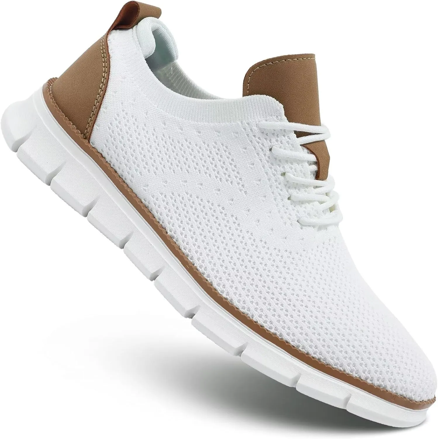Mens Oxfords Lace-Up Lightweight Casual Walking Shoes Dress Shoes Fashion Sneakers Walking Shoes