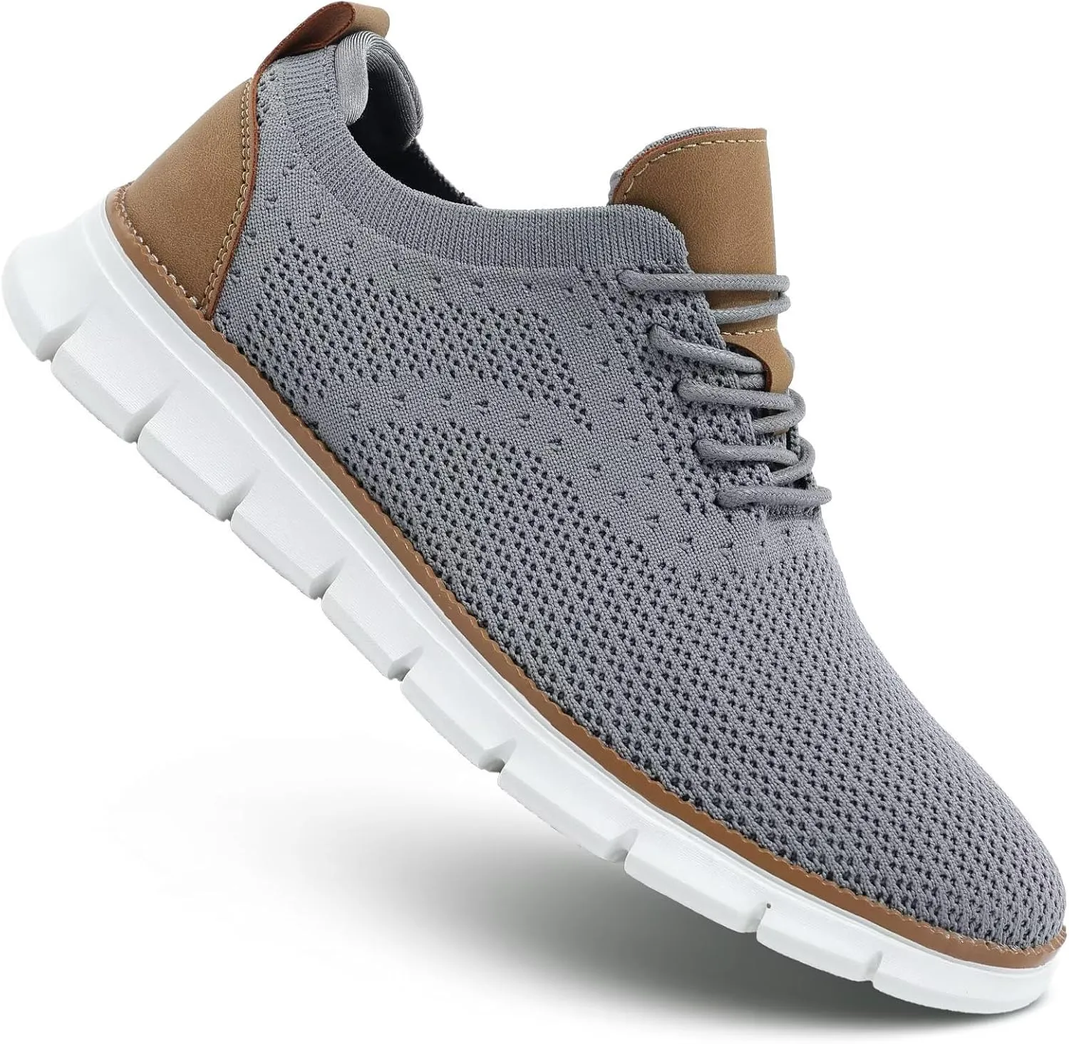 Mens Oxfords Lace-Up Lightweight Casual Walking Shoes Dress Shoes Fashion Sneakers Walking Shoes