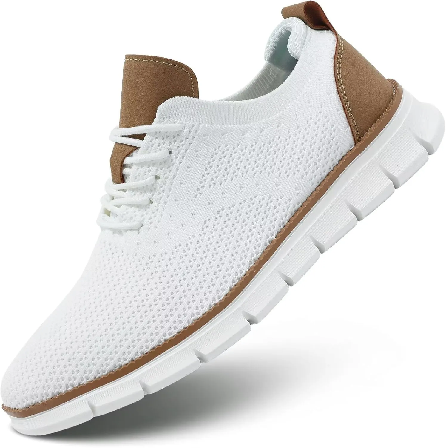 Mens Oxfords Lace-Up Lightweight Casual Walking Shoes Dress Shoes Fashion Sneakers Walking Shoes