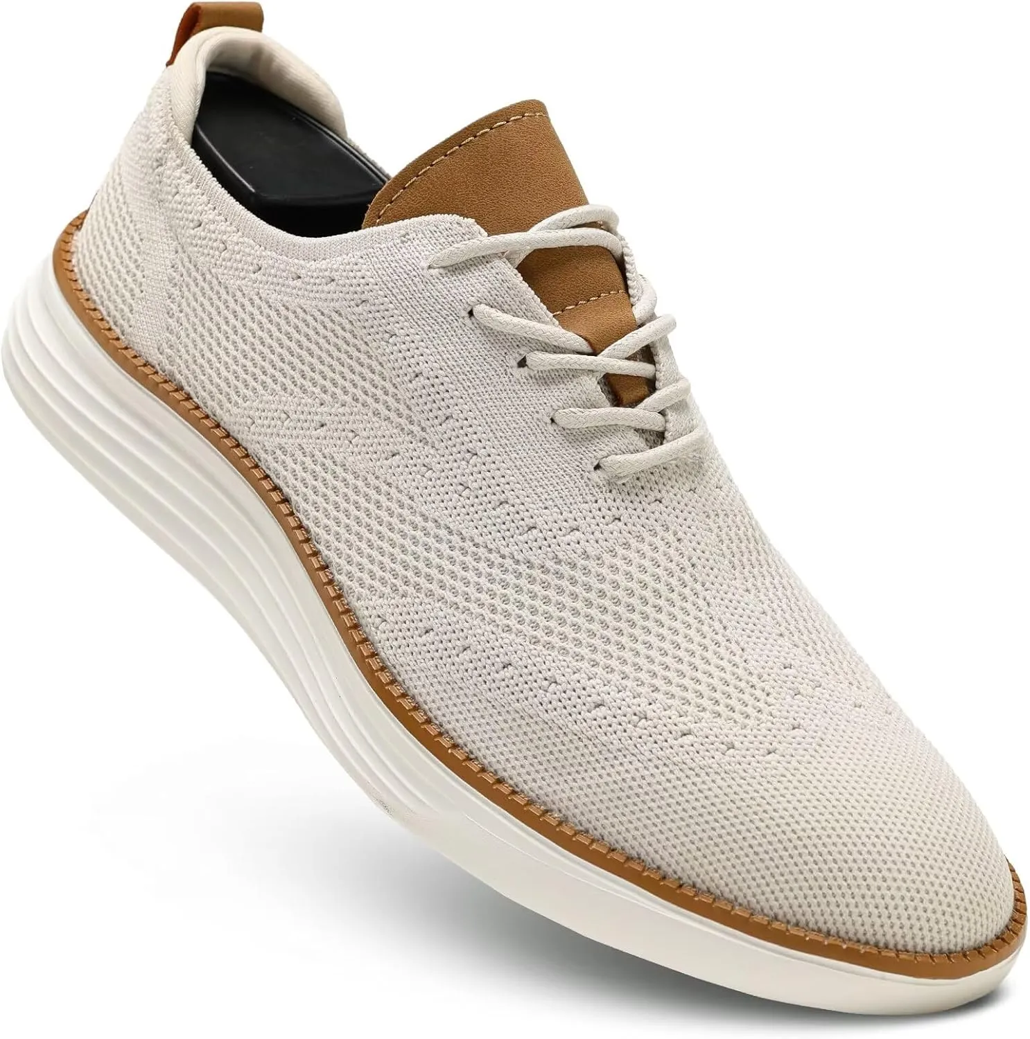 Men's Oxfords Lace-Up Lightweight Casual Walking Shoes Dress Shoes Fashion Sneakers