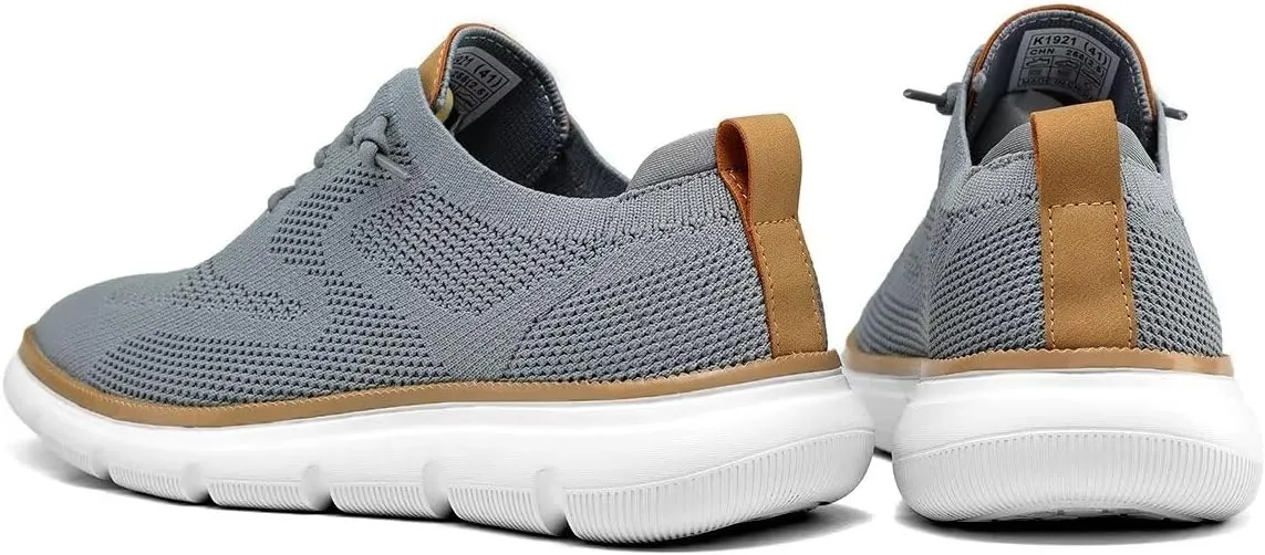 Men's Oxfords Lace-Up Lightweight Casual Walking Shoes Dress Shoes Fashion Sneakers