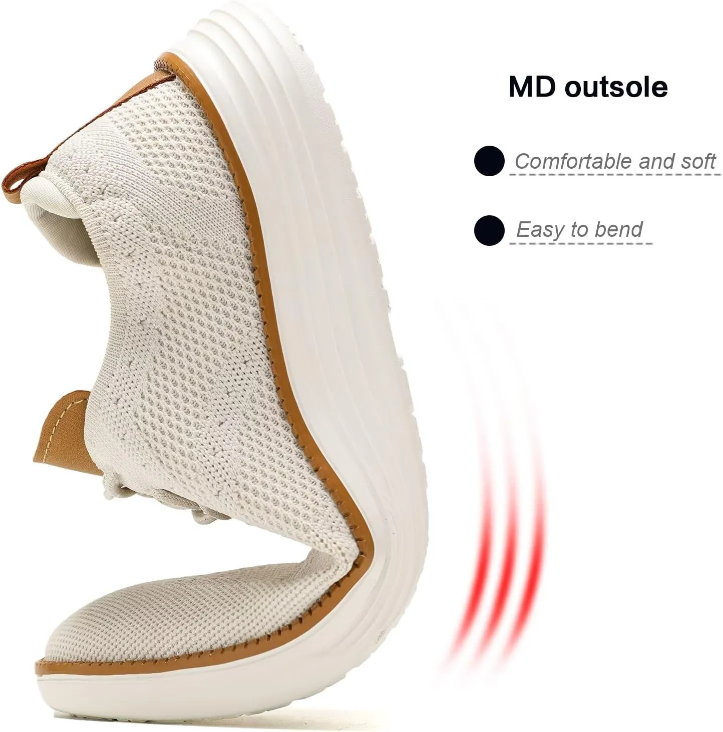 Men's Oxfords Lace-Up Lightweight Casual Walking Shoes Dress Shoes Fashion Sneakers