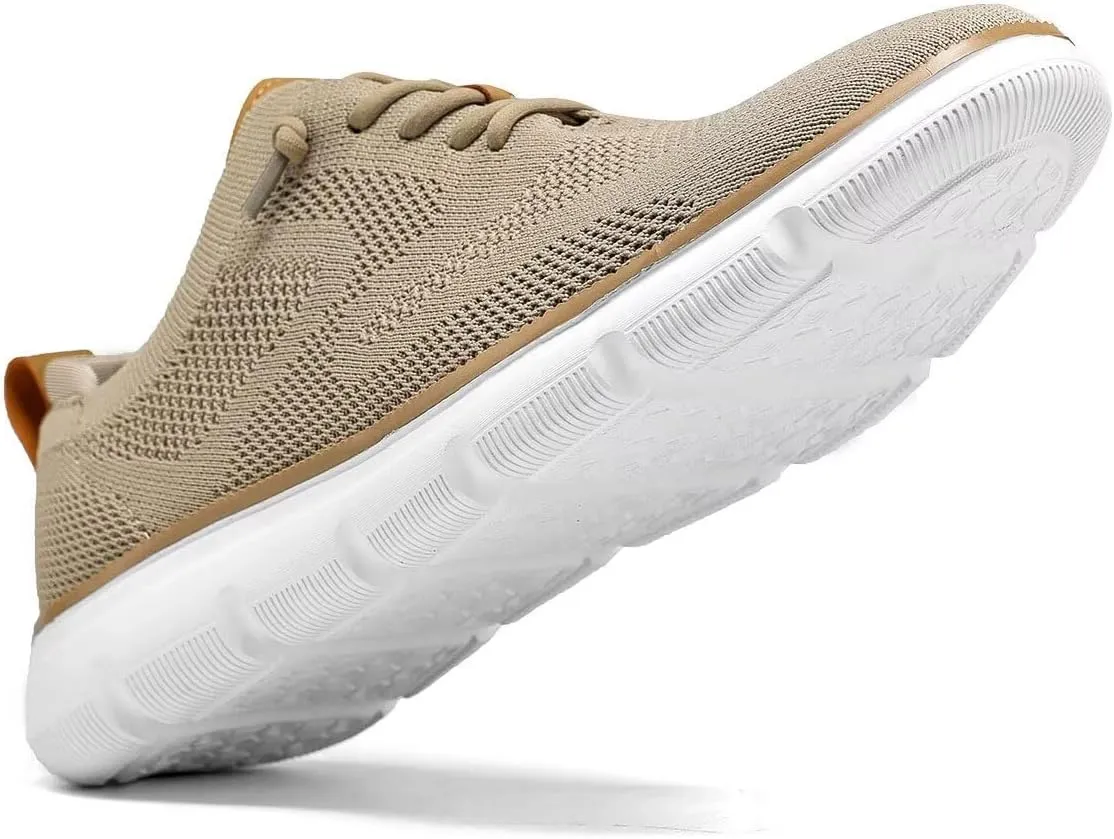 Men's Oxfords Lace-Up Lightweight Casual Walking Shoes Dress Shoes Fashion Sneakers