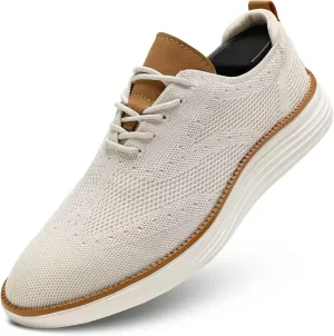 Men's Oxfords Lace-Up Lightweight Casual Walking Shoes Dress Shoes Fashion Sneakers
