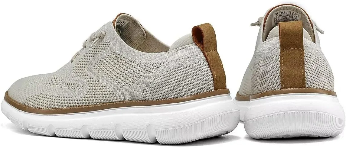 Men's Oxfords Lace-Up Lightweight Casual Walking Shoes Dress Shoes Fashion Sneakers