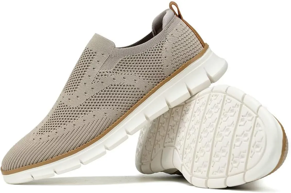 Men's Oxfords Lace-Up Lightweight Casual Walking Shoes Fashion Sneakers Shoes