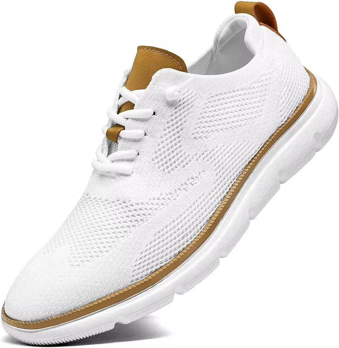 Mens Oxfords Lace-Up Lightweight Casual Walking Shoes Fashion Sneakers Shoes