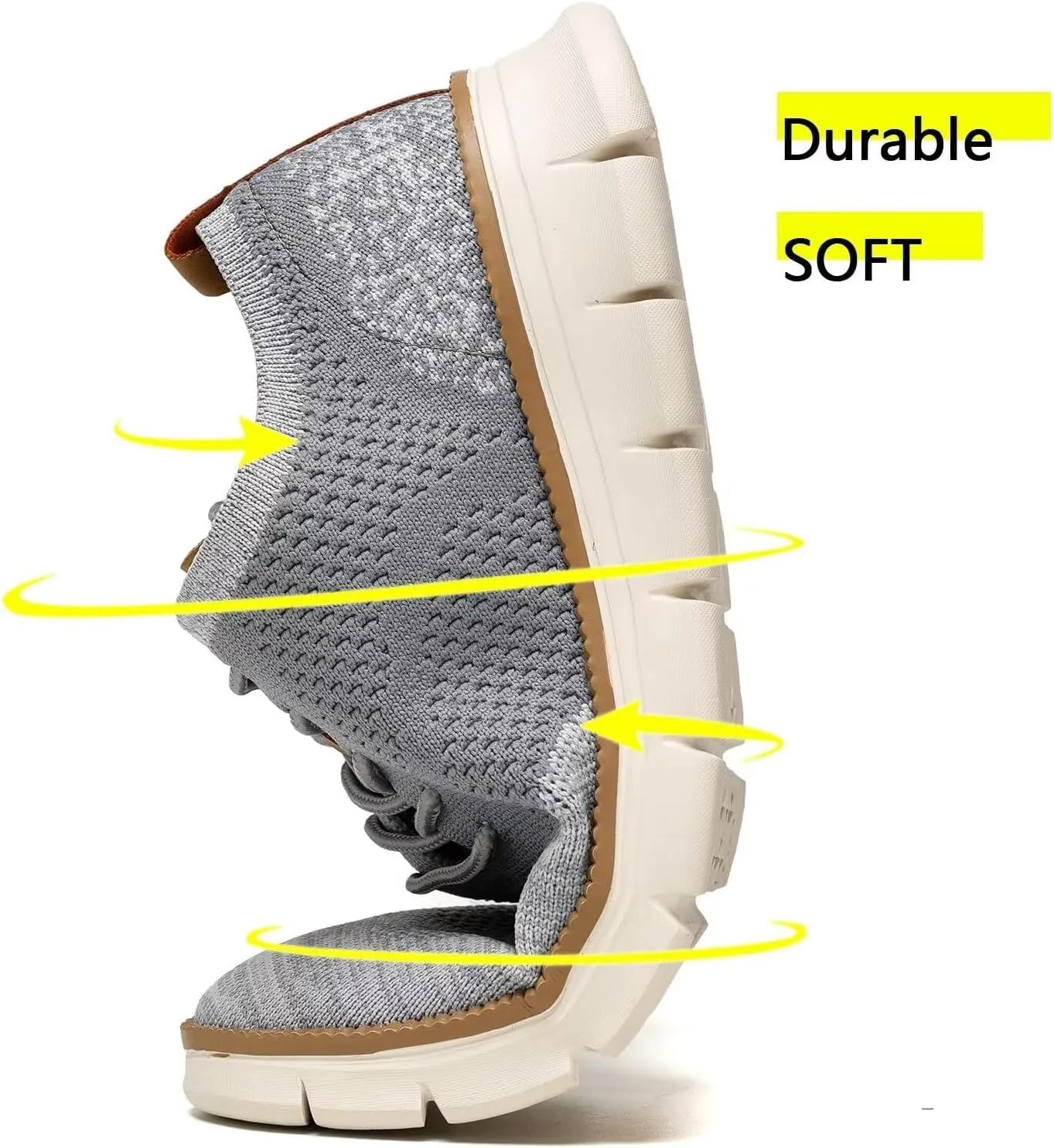 Men's Oxfords Lace-Up Lightweight Casual Walking Shoes Fashion Sneakers Shoes