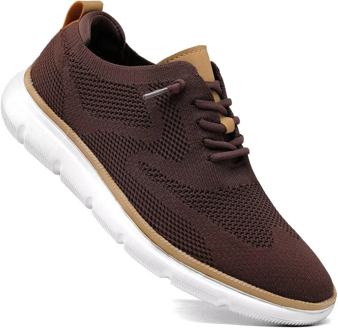 Mens Oxfords Lace-Up Lightweight Casual Walking Shoes Fashion Sneakers Shoes