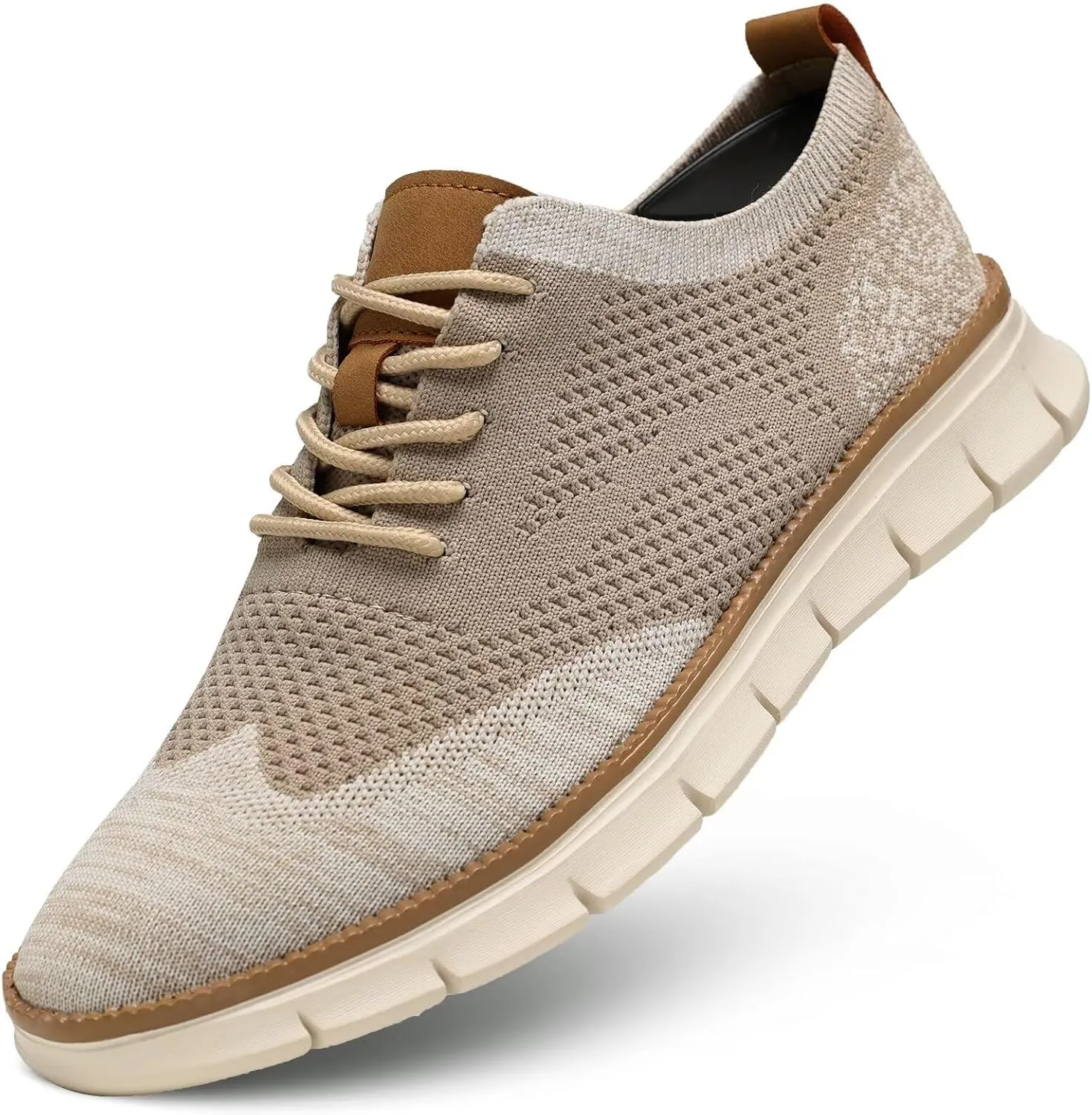 Men's Oxfords Lace-Up Lightweight Casual Walking Shoes Fashion Sneakers Shoes