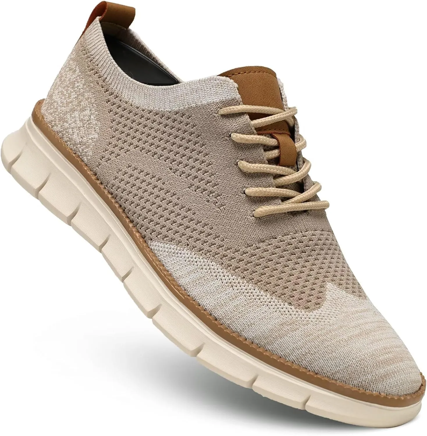 Men's Oxfords Lace-Up Lightweight Casual Walking Shoes Fashion Sneakers Shoes