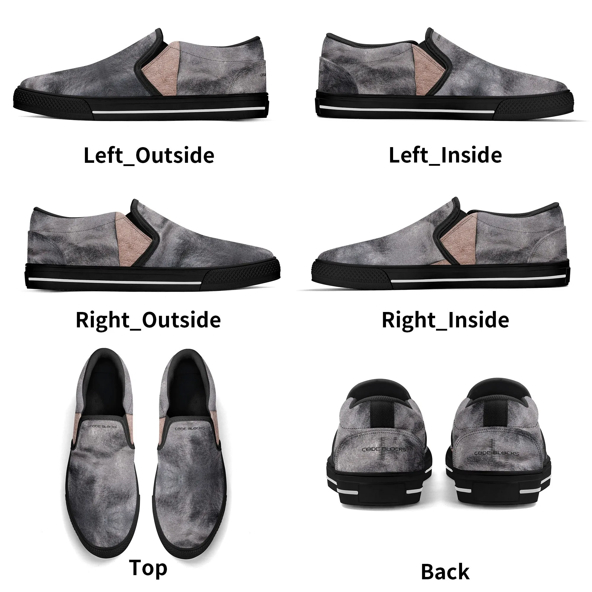 Mens Rubber Slip On Shoes