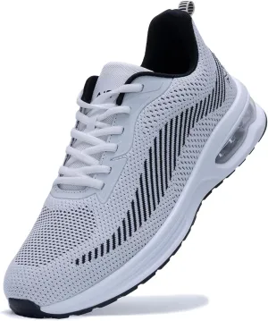 Men's Running Shoes Air Athletic Tennis Breathable Walking Sneakers Gym Training Comfortable Outdoor Sports Shoes US 7-13