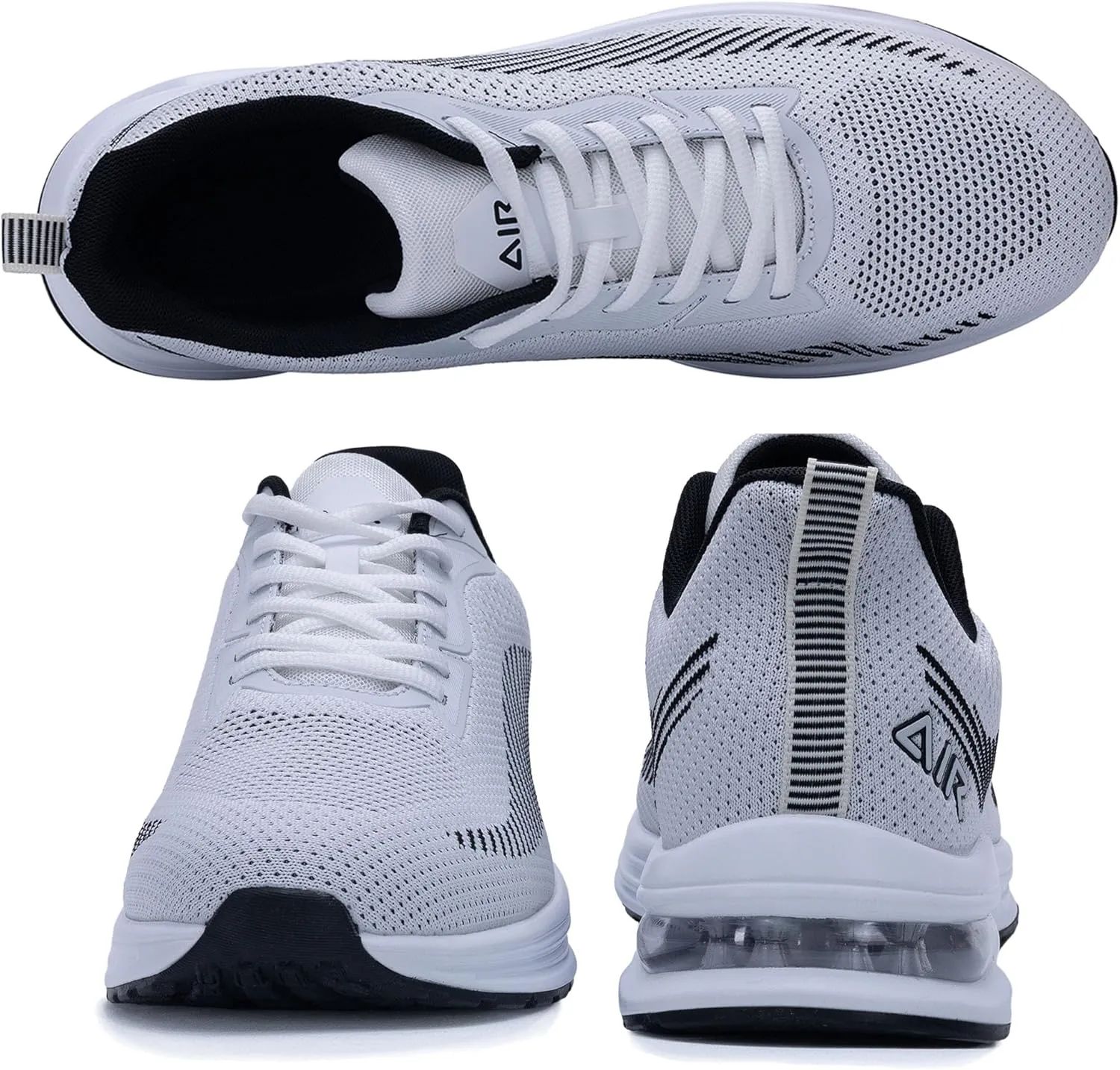 Men's Running Shoes Air Athletic Tennis Breathable Walking Sneakers Gym Training Comfortable Outdoor Sports Shoes US 7-13