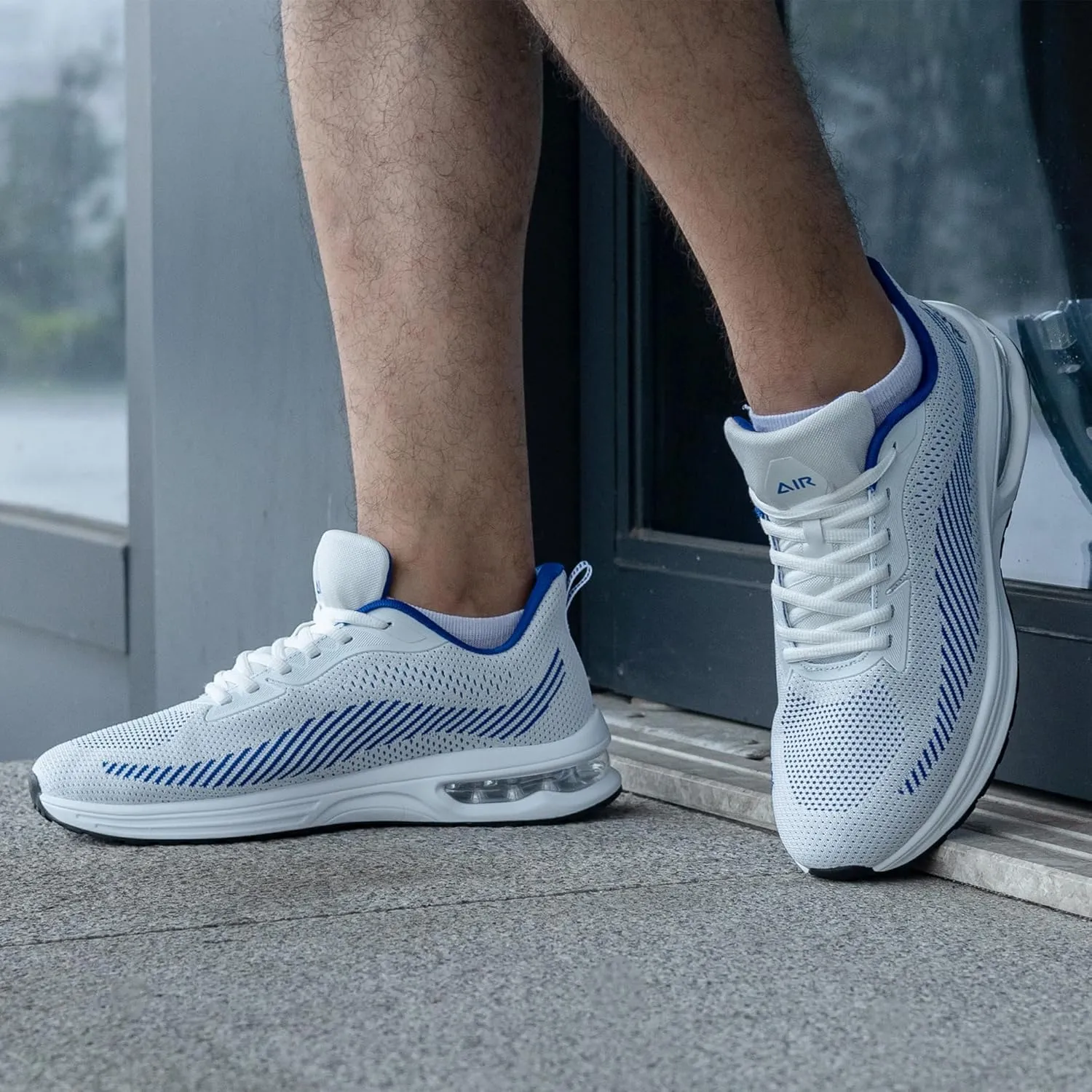 Men's Running Shoes Air Athletic Tennis Breathable Walking Sneakers Gym Training Comfortable Outdoor Sports Shoes US 7-13