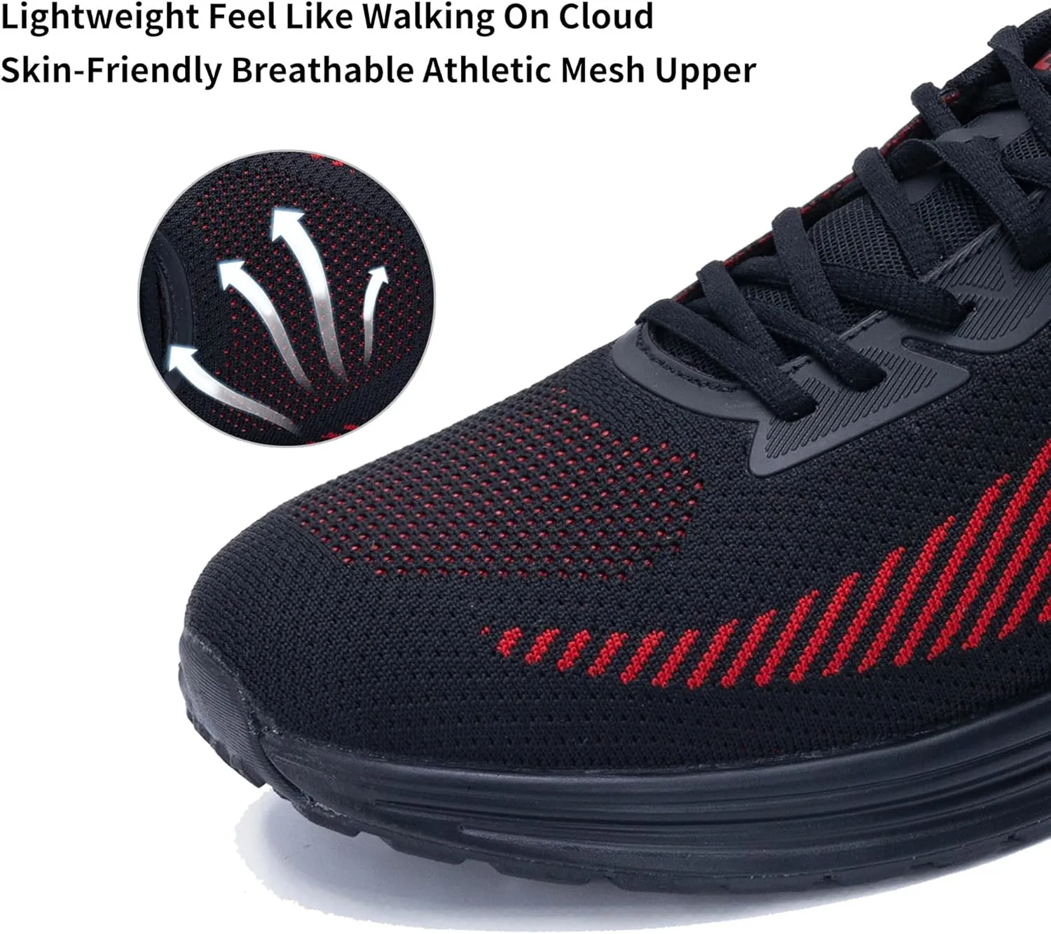 Men's Running Shoes Air Athletic Tennis Breathable Walking Sneakers Gym Training Comfortable Outdoor Sports Shoes US 7-13