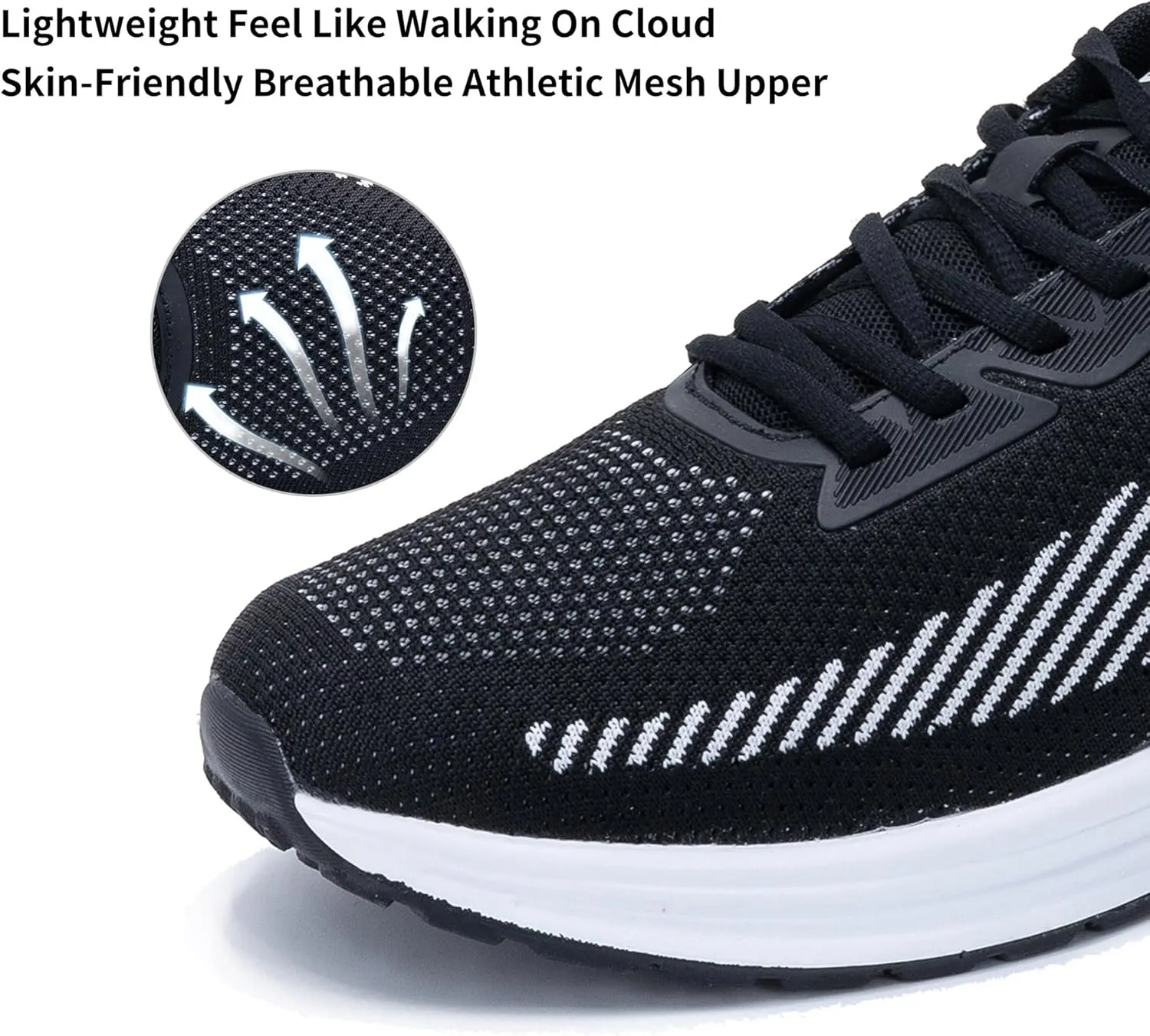 Men's Running Shoes Air Athletic Tennis Breathable Walking Sneakers Gym Training Comfortable Outdoor Sports Shoes US 7-13