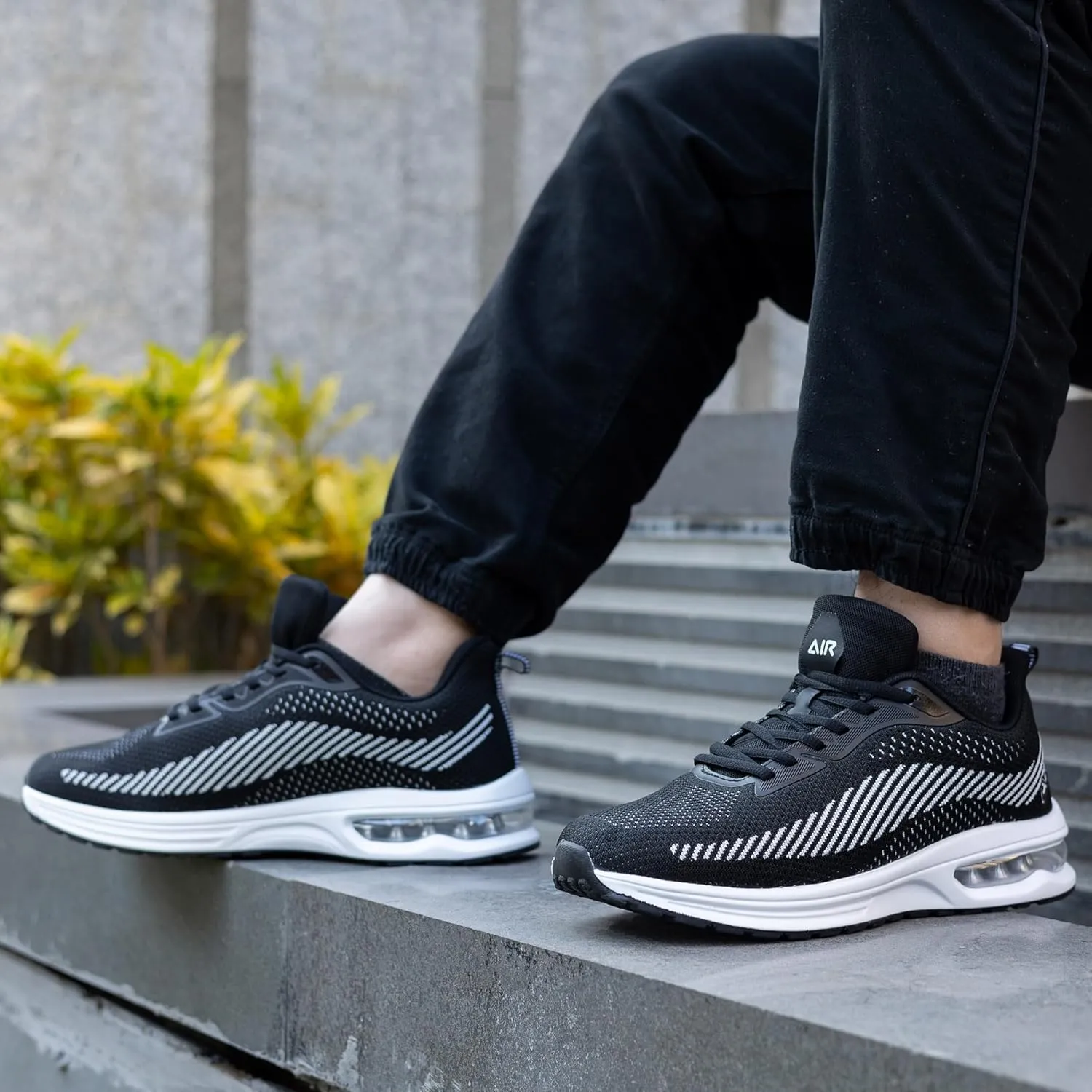 Men's Running Shoes Air Athletic Tennis Breathable Walking Sneakers Gym Training Comfortable Outdoor Sports Shoes US 7-13
