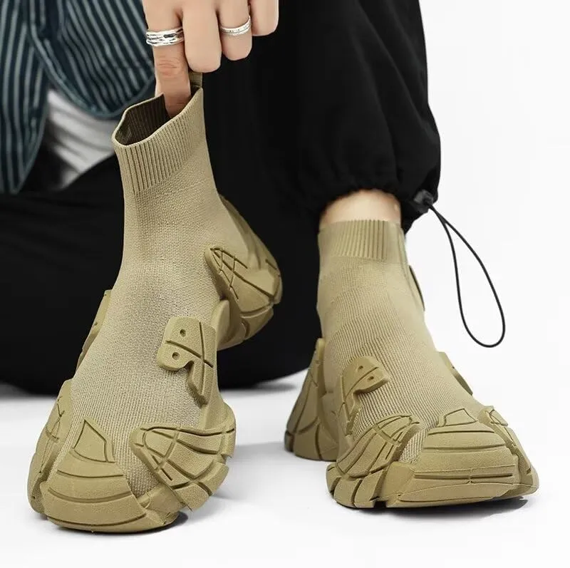 Men's Running Shoes Lightweight Slip On Walking Shoes Workout Shoes for Men Fashion Sneakers