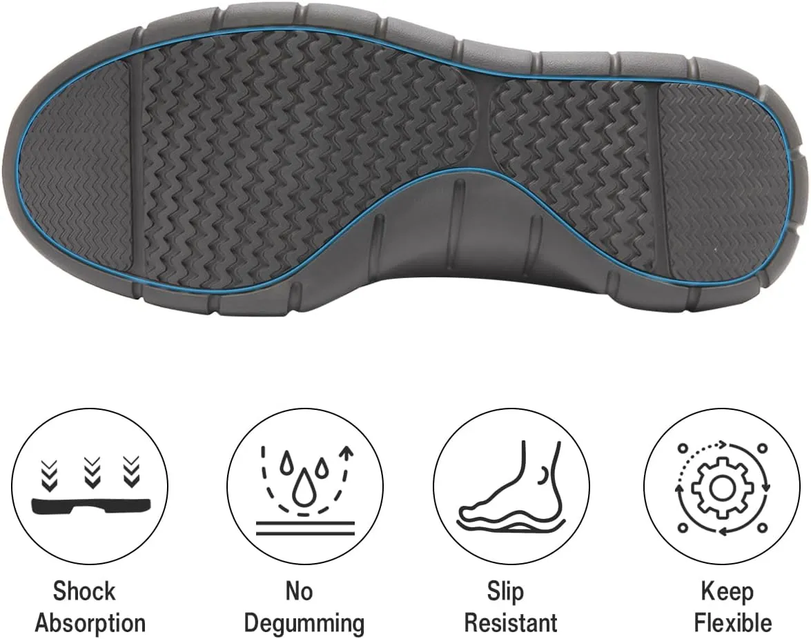 Mens Running Shoes Slip On Sneakers Walking Tennis Gym Athletic Sports Fashion Casual Breathable Shoes