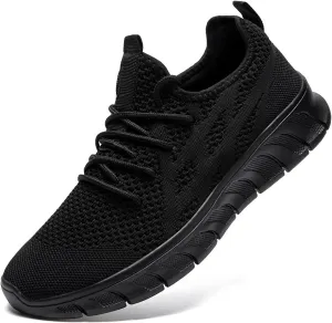 Mens Running Shoes Slip on Walking Shoes for Men Fitness Athletic Workout Gym Sport Sneakers Casual Comfortable Lightweight Breathable Fashion Trainers