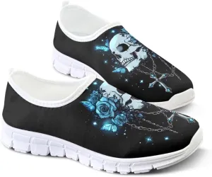 Mens Slip On Casual Shoes Breathable Mesh Leisure Walking Shoes Lightweight Fashion Loafers Non Slip Sneakers US Size 5-14