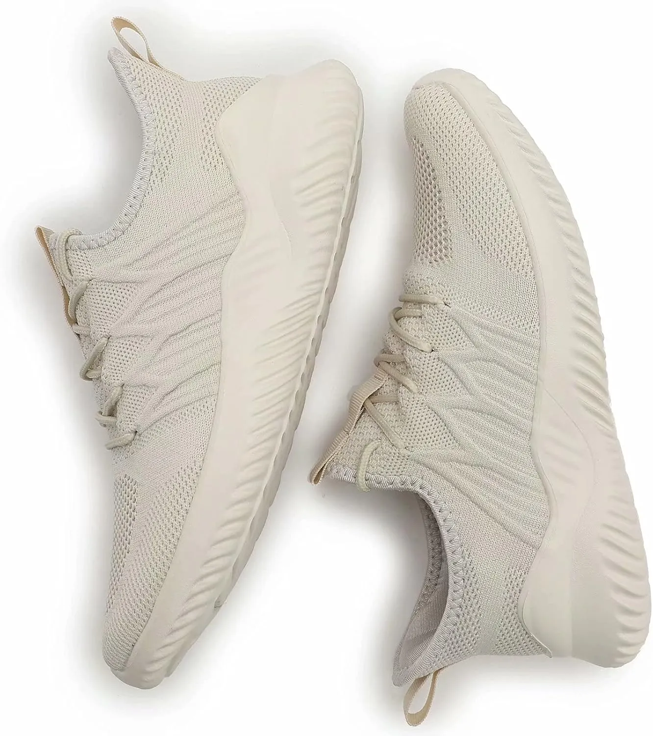 Mens Slip On Running Shoes Athletic Walking Trainers Lightweight Breathable Mesh Tennis Sneakers
