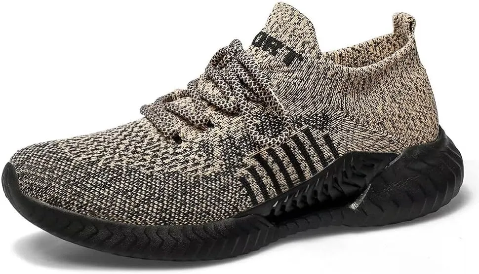 Mens Slip On Running Shoes for Men Breathable Lightweight Walking Shoes Sport Fashion Sneakers